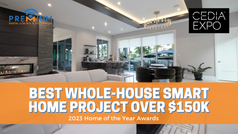 Premium Digital Control Wins Bronze at CE Pro 2023 Home of the Year Awards for Exemplary Whole-House Smart Home Project - Blog Banner